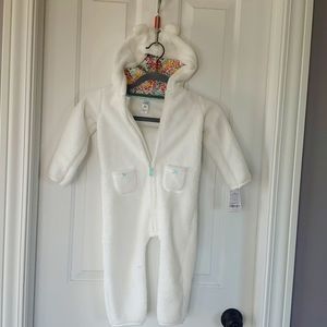 Carter's 24mos fleece winter suit